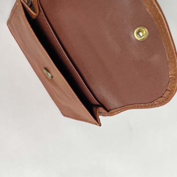 Leather Monogram Coin purse - Picture 2 of 4